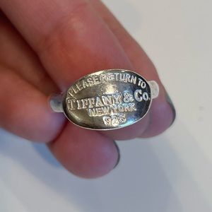 Tiffany and Co. Silver NewYork 925 Ring